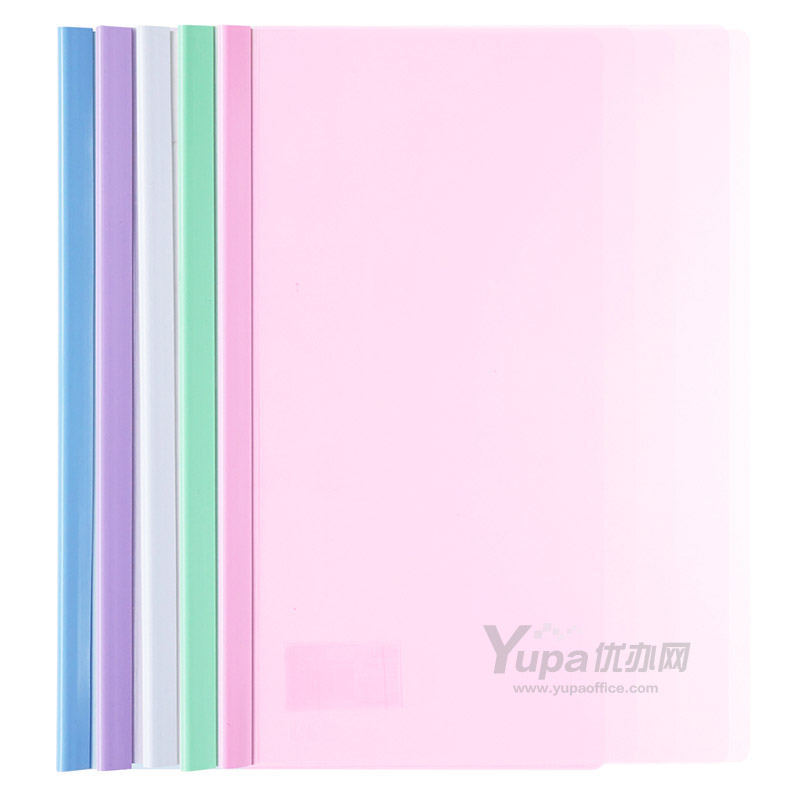 得力 彩色半透明水滴形抽桿夾 5538 5mm 10個/包